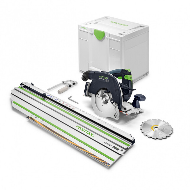 FESTOOL Akumulátorová ruční kotoučová pila HKC 55 KEB-Basic-FSK 420    578704