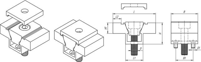 Úpinka s dvojitým klinom 76,2mm M12 MITEE BITE