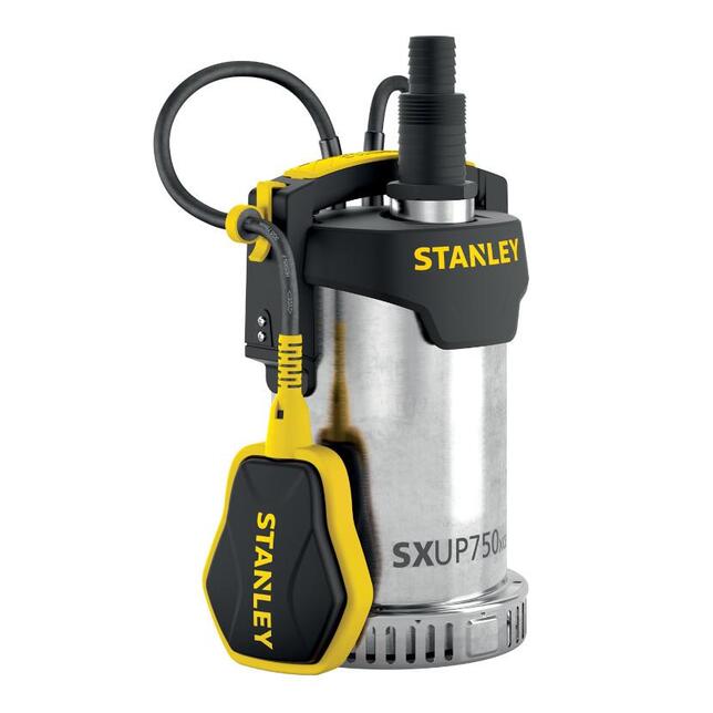 STANLEY Čerpadlo na čistú vodu nerezové 750W 8,5m 11000l/hod.  SXUP750XCE