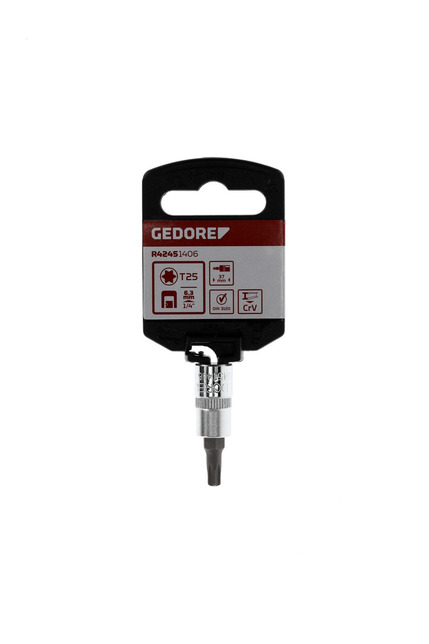 GEDORE RED Hlavica bitová 1/4 TORX T25 L37mm R42451406 Gedore Red