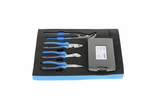 GEDORE Asortiment klieští TS CT2-142 v module 2/4 kontrolných nástrojov