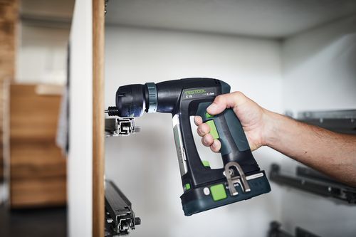 FESTOOL Akumulátorový vŕtací skrutkovač C 18 Basic-Set - 578831