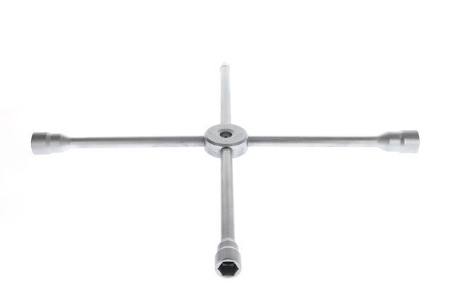 GEDORE 28 LRV Kľúč krížový na nákladné autá 27x30x32x3/4" 4-hranný 750x750 mm