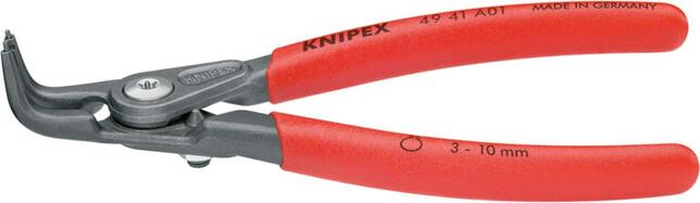 KNIPEX Klešte segerové vnejší 3-10mm zahnuté / 4941A01 Knipex