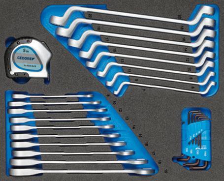 GEDORE Sada náradia 308 diel moduly TS-308 Gedore