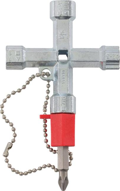 Kľúč na skrinky rozvodové 65x65 Schuebo