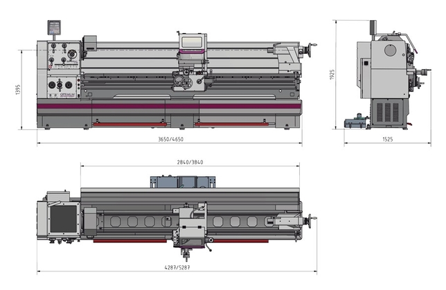 OPTIMUM Soustruh OPTIturn TH 8020 D