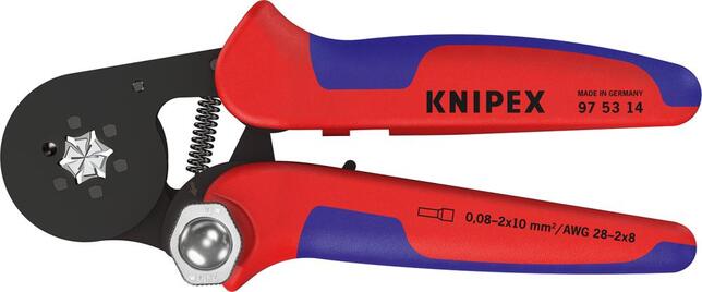 KNIPEX Klešte lisovací 0,08-10mm2 samonastavitelné bocní / 975314 Knipex