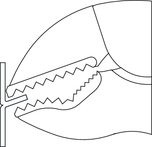 GEDORE 137 7 Zaisťovacie kliešte 7"