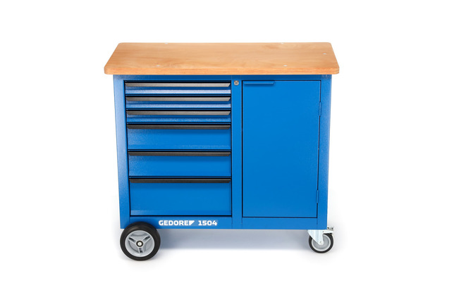 GEDORE 1504 0321 Pohyblivý pracovný stôl so 6 zásuvkami