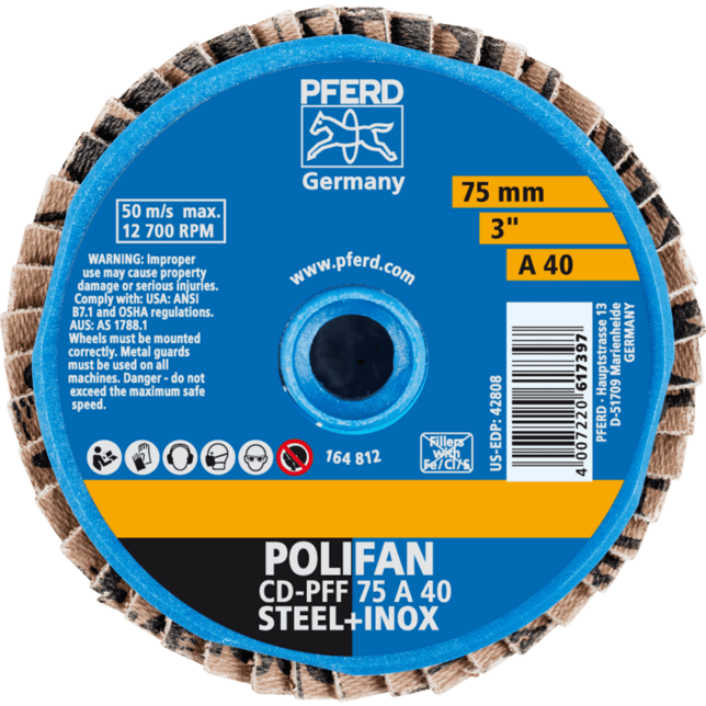 PFERD TOOLS COMBIDISC Brúsky CD PFF 75 A 40