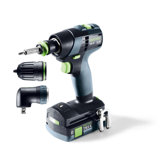 DeWALT Akumulátorový vrtací šroubovák TXS 18 TBX4,0 I-Set  579350