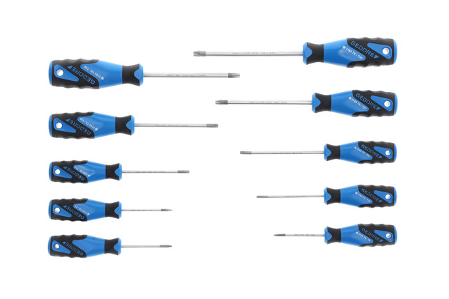 GEDORE 2163 TX-010 Sada skrutkovačov 3K, 10-dielna TX T7-T40