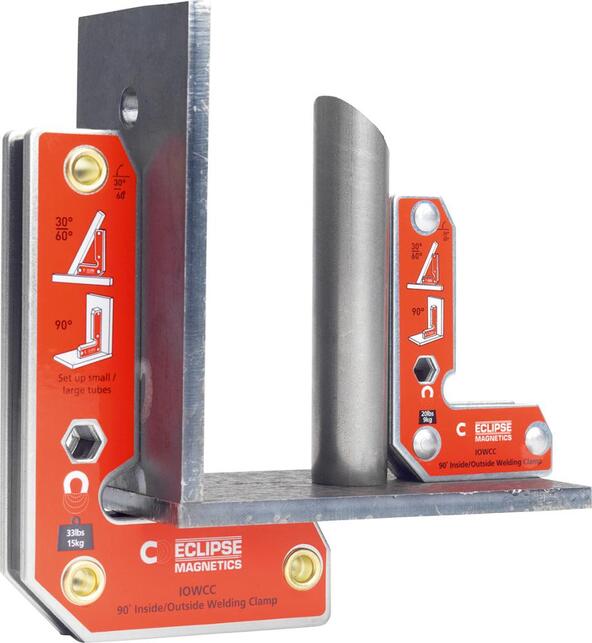 ECLIPSE MAGNETICS Uholník zvárací magnetický 75x52/125x85mm 2ks Eclipse