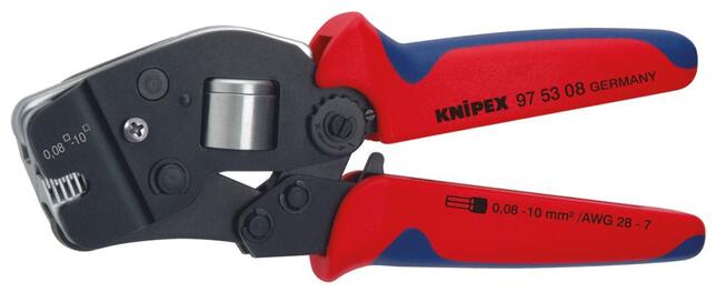 KNIPEX Klešte lisovací 0,08-10mm2 samonastavitelné celné / 975308 Knipex