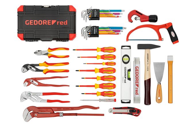 GEDORE RED Kufor na náradie SANITAR 72diel R21902072 Gedore Red
