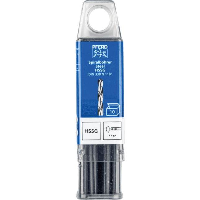 PFERD TOOLS Vrtacie a ponorné nástroje SPB DIN 338 HSSG N 5,0 OCEĽ