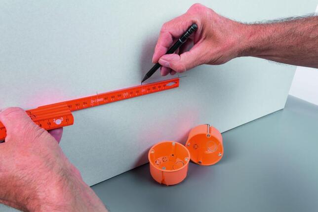 Meter skladací 2M x 15mm elektro Longlife EG III Wiha