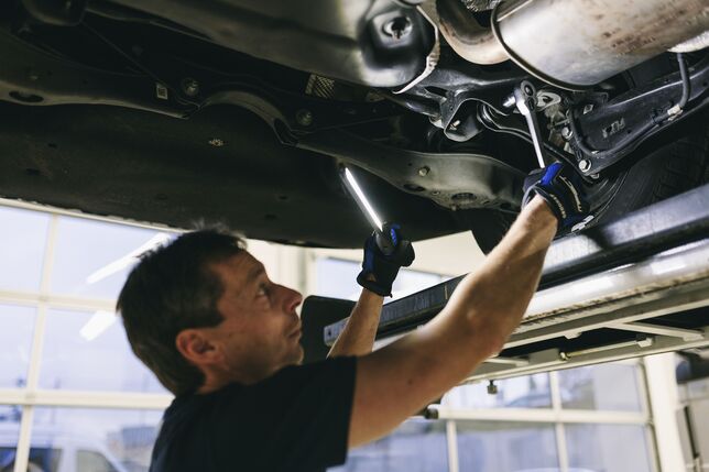 GEDORE 900 20 LED lampa Li-MH, USB konektor