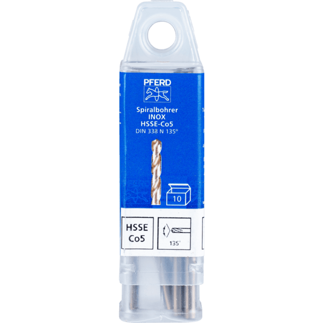 PFERD TOOLS Vrtacie a ponorné nástroje SPB DIN 338 HSSE N 4,1 INOX