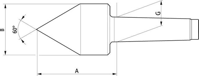 RÖHM Hrot upínací 627 veľkosť 272 MK2 Rohm
