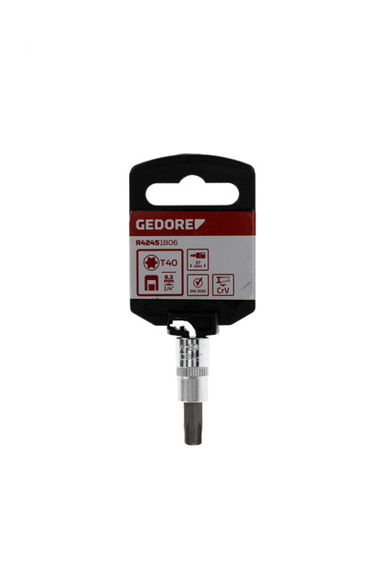 GEDORE RED Hlavica bitová 1/4 TORX T40 L37mm R42451806 Gedore Red