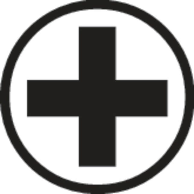 GEDORE 666 TR70 PH2-02 Sada bitov PH1-02 Torsion krížových PH 2, dĺžka 70 mm