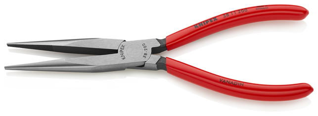 KNIPEX 38 11 200 Kliešte pre mechanikov poplastované čierne atramentované 200 mm