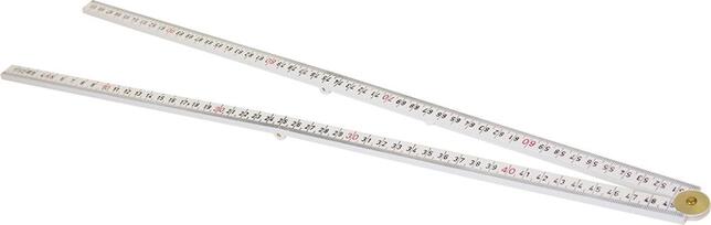 HULTAFORS Meter skladací 1M x 12mm ABC plast Hultafors