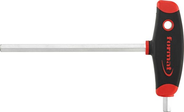 FORMAT T-rukoväť skrutkovač s bočným pohonom 4x100mm FORMÁT