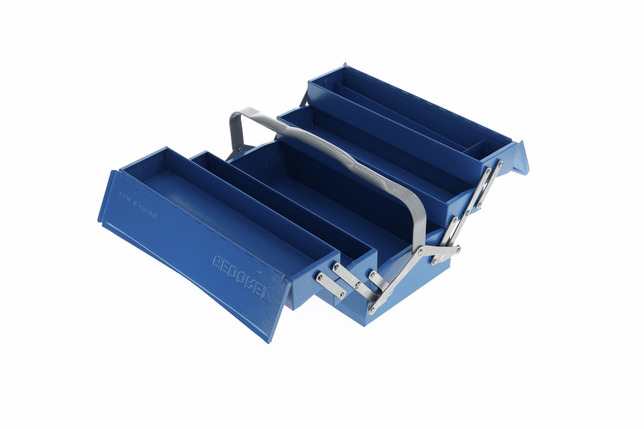 GEDORE 1265 L Nástrojová skrinka, prázdna, 5 priehradiek 210x420x225 mm