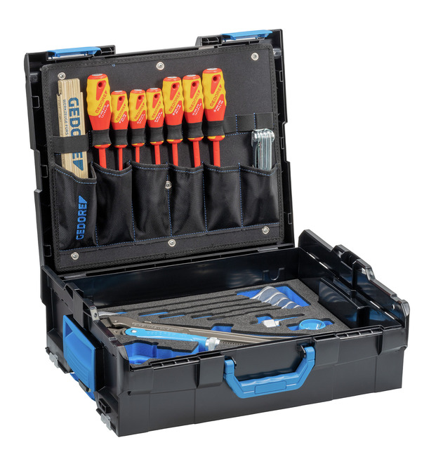 1100-03 GEDORE L-BOXX 136 s asortimentom hydraulika 44 -častový