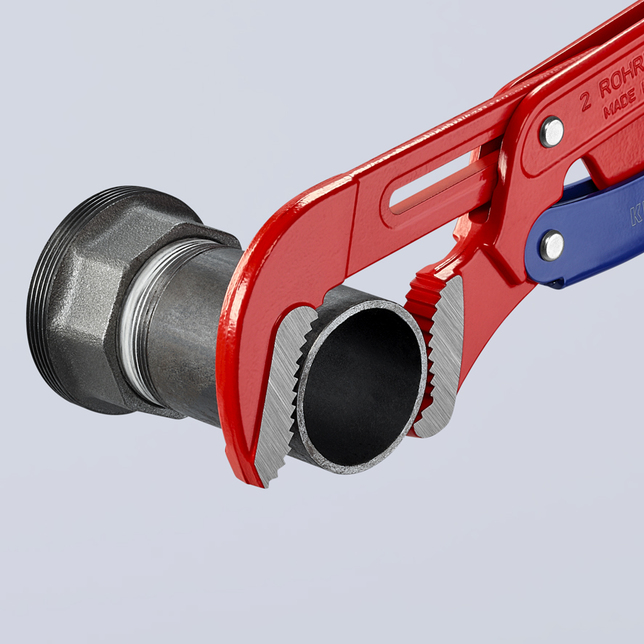 KNIPEX 83 60 020 Hasák S-typ s rýchlym nastavením popráškované na červeno 560 mm