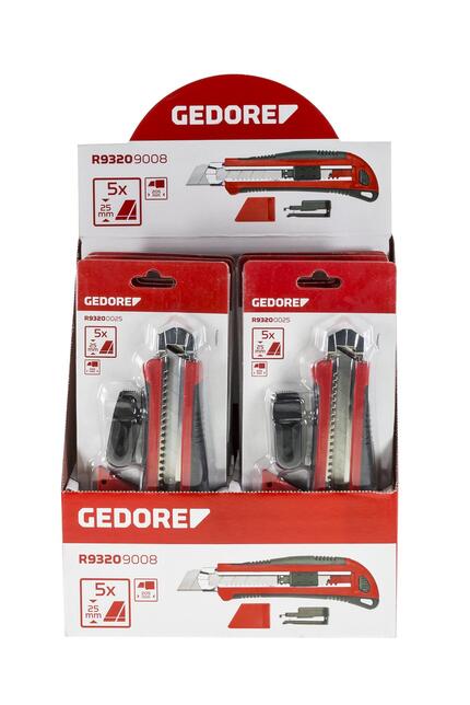 GEDORE RED Displej s čepeľami 25mm 8ks R93209008 Gedore Red