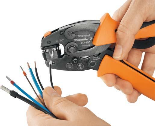 Weidmüller Kliešte krimpovacie 0,14-6mm2 PZ 6 roto L Weidmuller