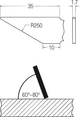 Odihľovač keramický nástrčný GRATTEC