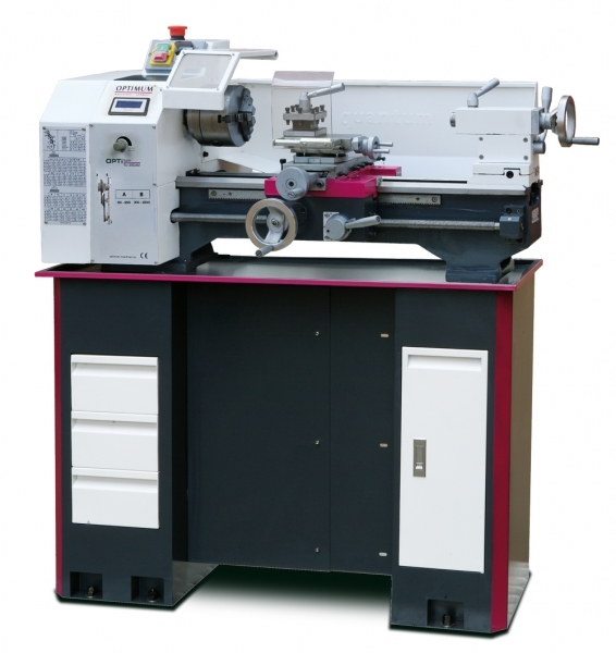 OPTIMUM Stolný sústruh OPTIturn TU 2304 V