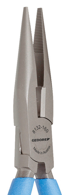 GEDORE 8132-160 TL Ploché a okrúhle rovné kliešte 160 mm potiahnuté