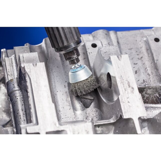 PFERD TOOLS Štandardné nasadené pohárové kefy TBU 7015/6 INOX 0,30