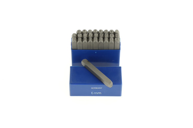 GEDORE 2201-6 Sada písmen na razenie 27-dielna