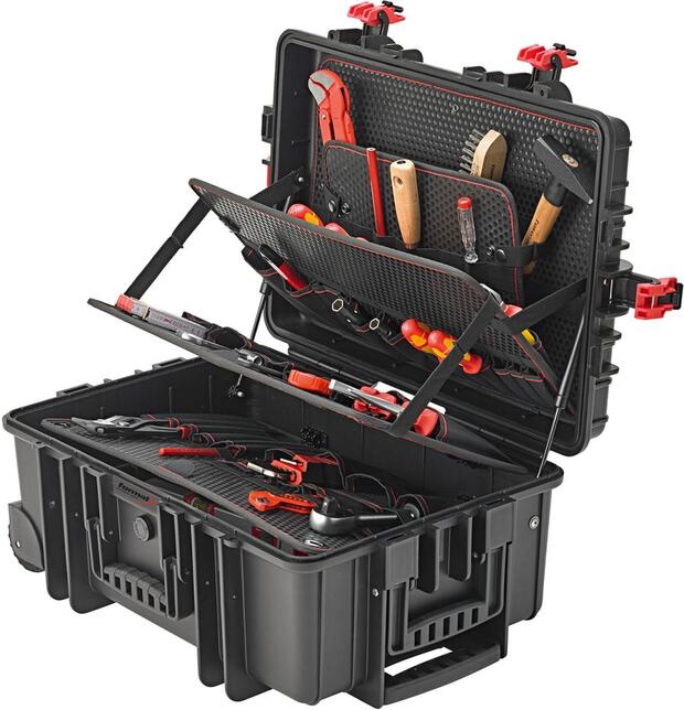 Kufor na náradie 539x359x220mm 43,5l s pruzinou FORMAT