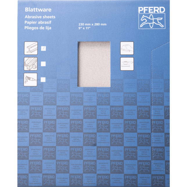 PFERD TOOLS Abrasívne materiály s povrchovou úpravou BP ECO AC 230X280 A 240