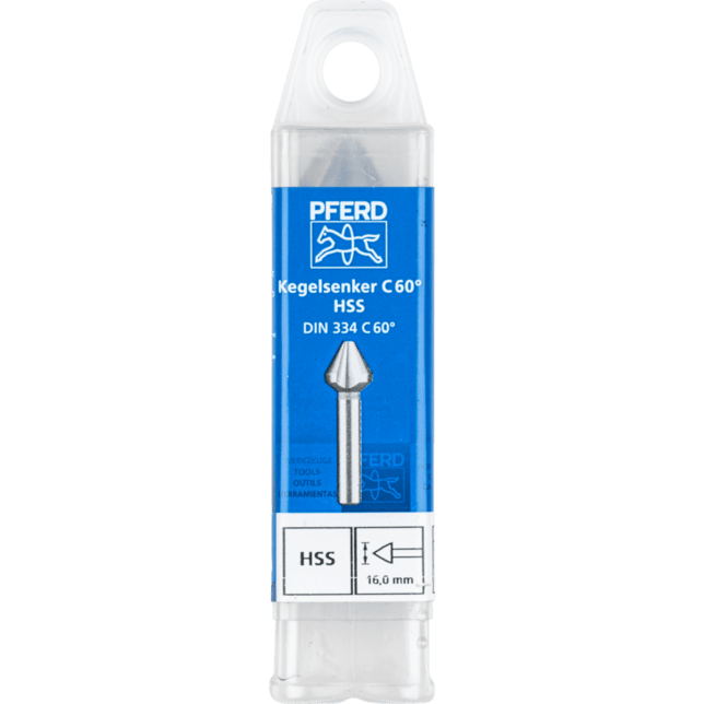 PFERD TOOLS Vrtacie a ponorné nástroje KES HSS DIN 334 C60° 16,0