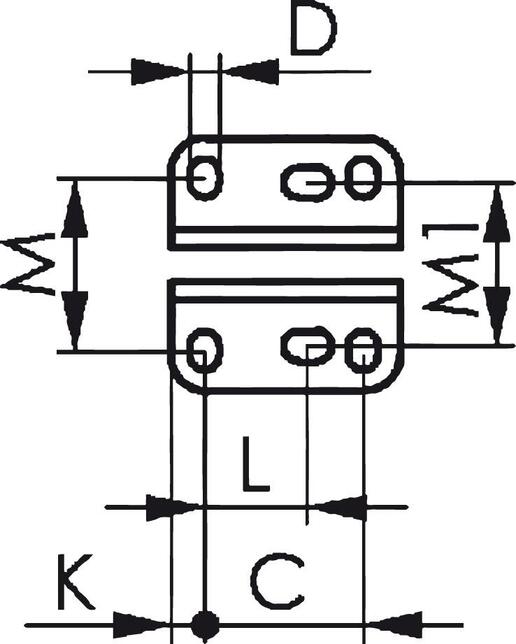 Úpinka vertikálna 6800 veľkosť 1 AMF