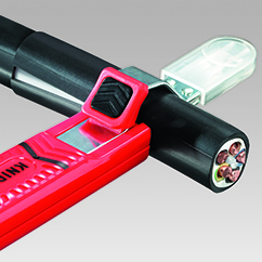 KNIPEX 16 20 28 SB Nástroj na odstraňovanie plášťov so skalpelovou čepeľou nárazuvzdorné plastové te