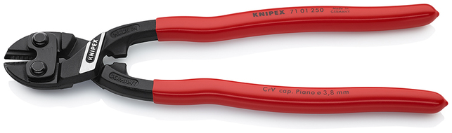 KNIPEX 71 01 250 SB CoBolt® XL Kompaktné pákové kliešte poplastované čierne atramentované 250 mm