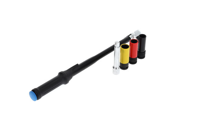 GEDORE 3550-UK-LS4 Dynamometrický kľúč TORCOFLEX UK Set 1/2" 40-200 Nm