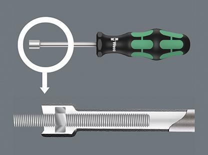 WERA Skrutkovač 6 hran 5 x 90mm Kraftform Plus 395 HO Wera
