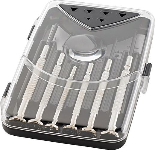 Heinz Hesse Sada skrutkovačov hodinárskych 6 diel PL+PH Hesse