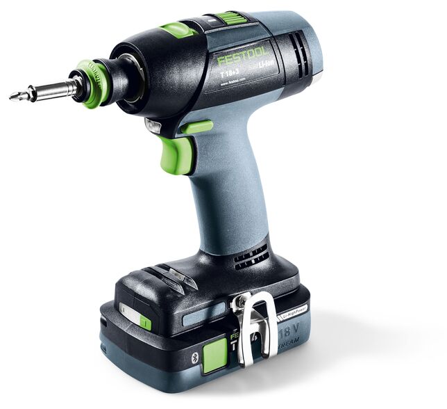 FESTOOL Akumulátorový vrtací šroubovák T 18+3 TBX 4,0 I-Plus